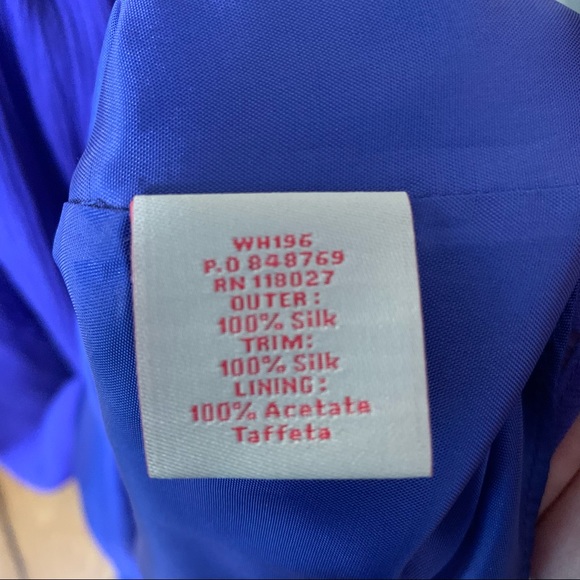 Boden Purple Silk Dress - Picture 6 of 10